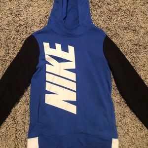 NIKE blue hoodie